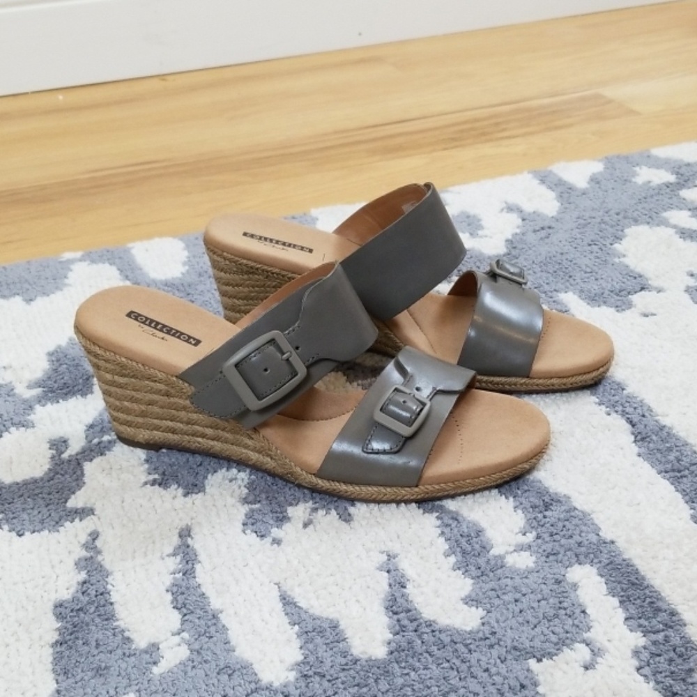 Clarks Wedge Sandals